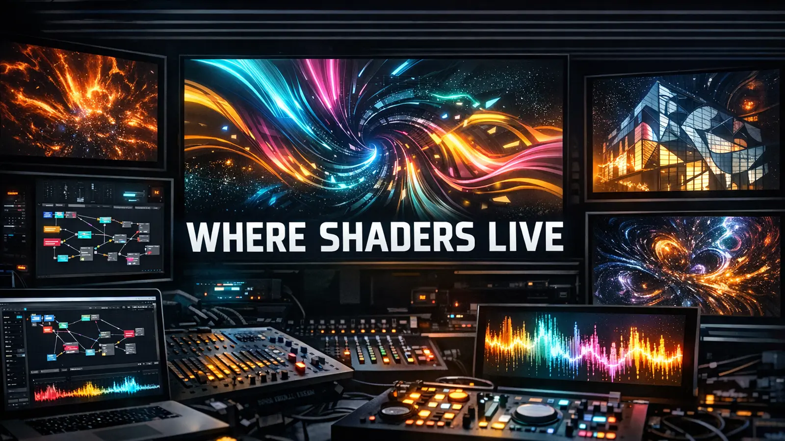 Overview of ISF-compatible host software for VJs, including Resolume, MadMapper, VDMX, Synesthesia, and Magic Music Visuals